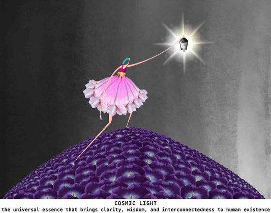 Sweatshirt Vintage - COSMIC LIGHT